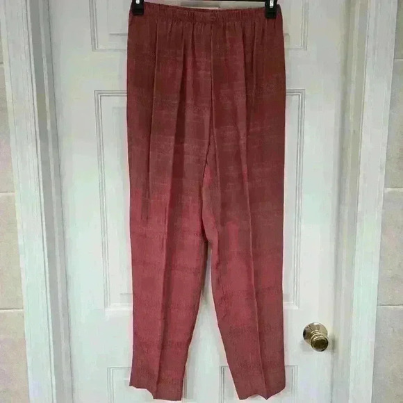 Rexx Ltd New York Women's Coral Set Longsleeve & Pants,Size M - Picture 5 of 6